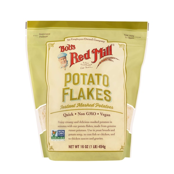 Bob's Red Mill Potato Flakes 16 oz. Resealable Pouches, PK4